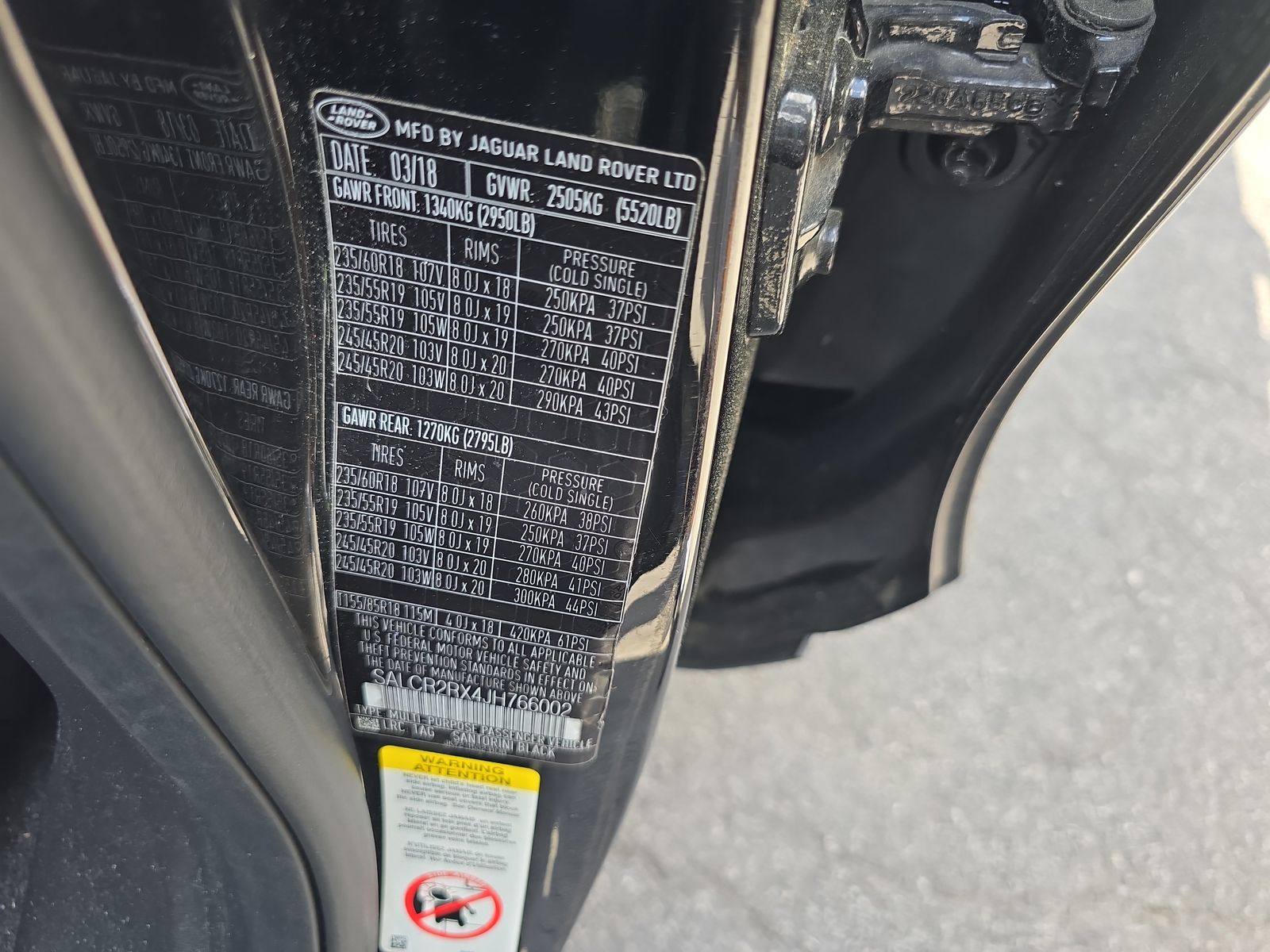 2018 Land Rover Discovery Sport HSE AWD