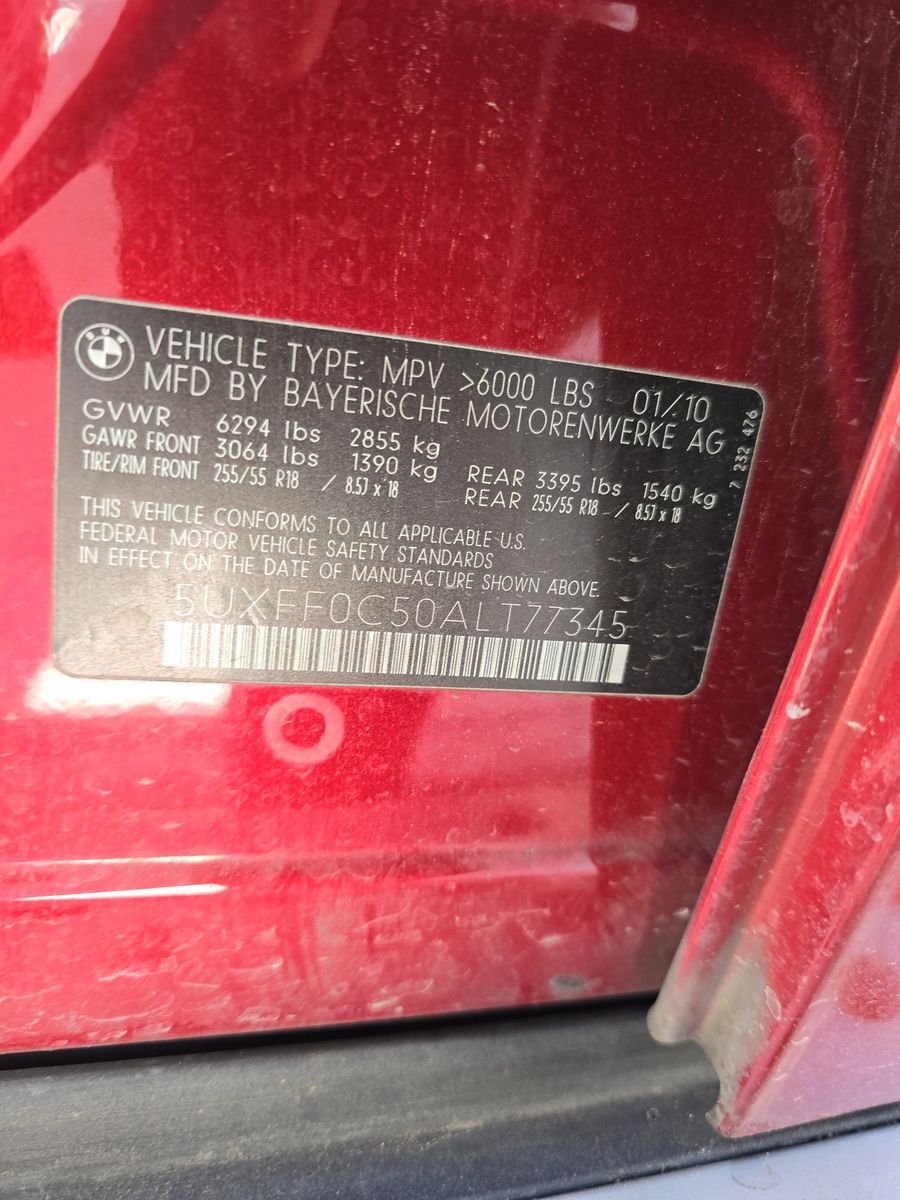 2010 BMW X5 xDrive35d AWD