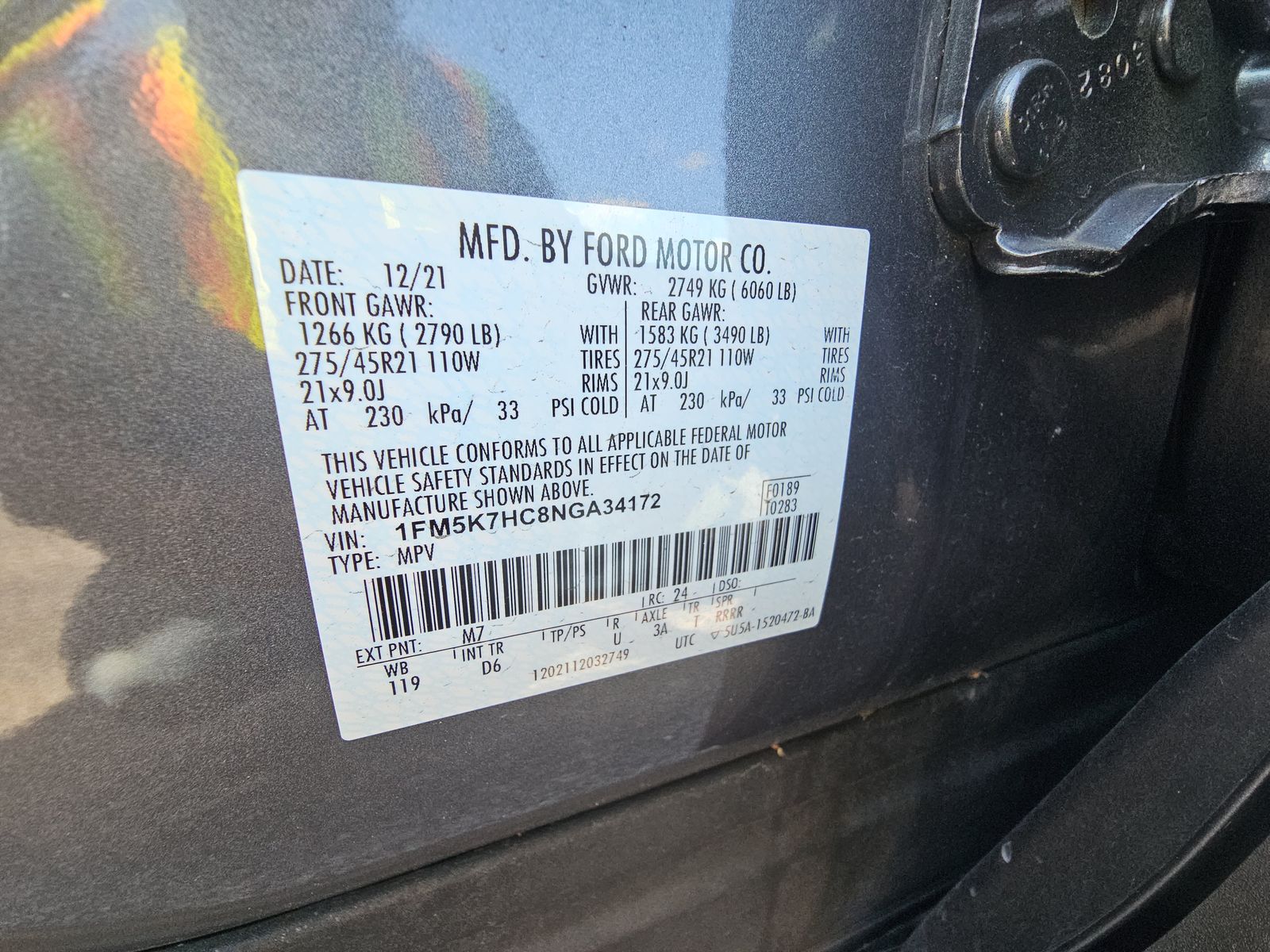 2022 Ford Explorer Platinum FWD
