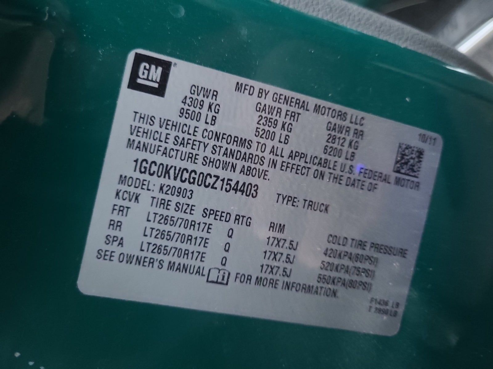 2012 Chevrolet Silverado 2500HD Work Truck AWD