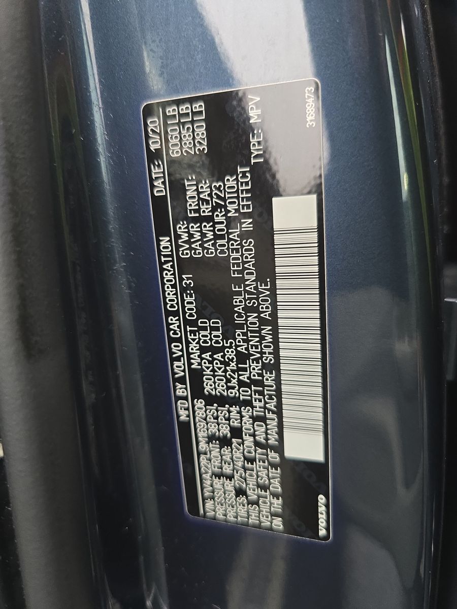 2021 Volvo XC90 T6 Inscription AWD