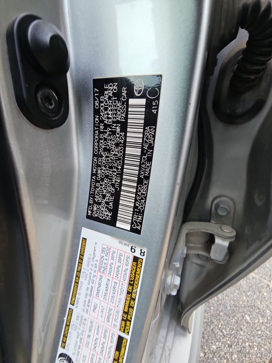 2018 Toyota Camry SE FWD