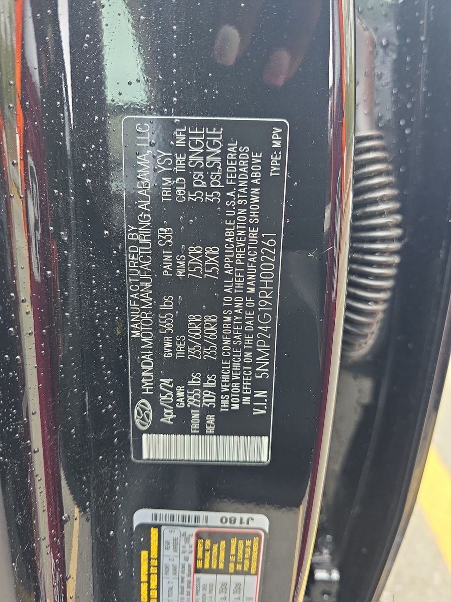 2024 Hyundai Santa Fe Hybrid SEL FWD