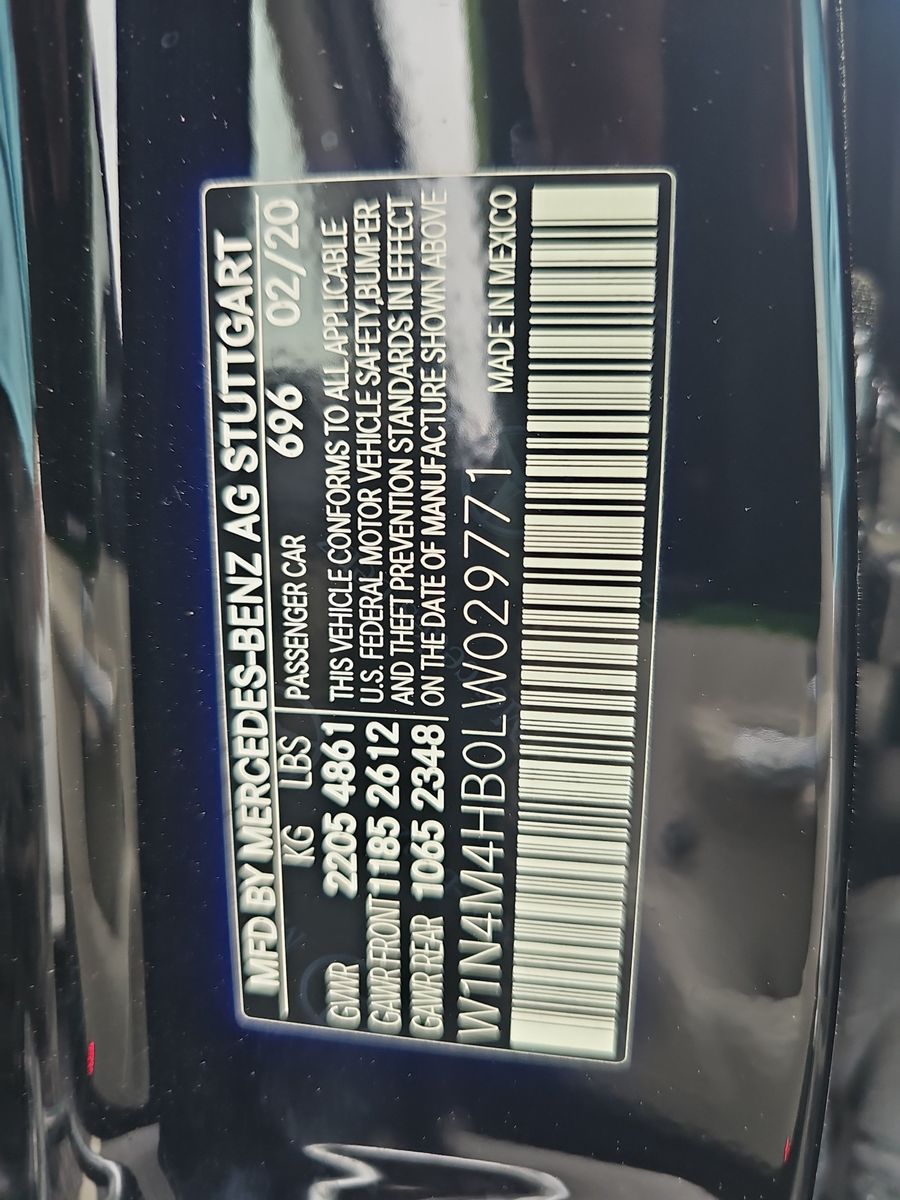 2020 Mercedes-Benz GLB GLB 250 AWD