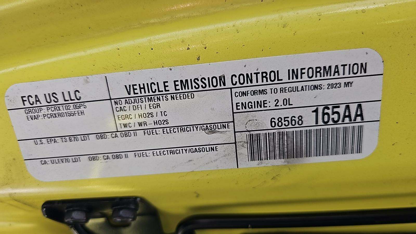 2023 Jeep Wrangler 4xe Rubicon AWD