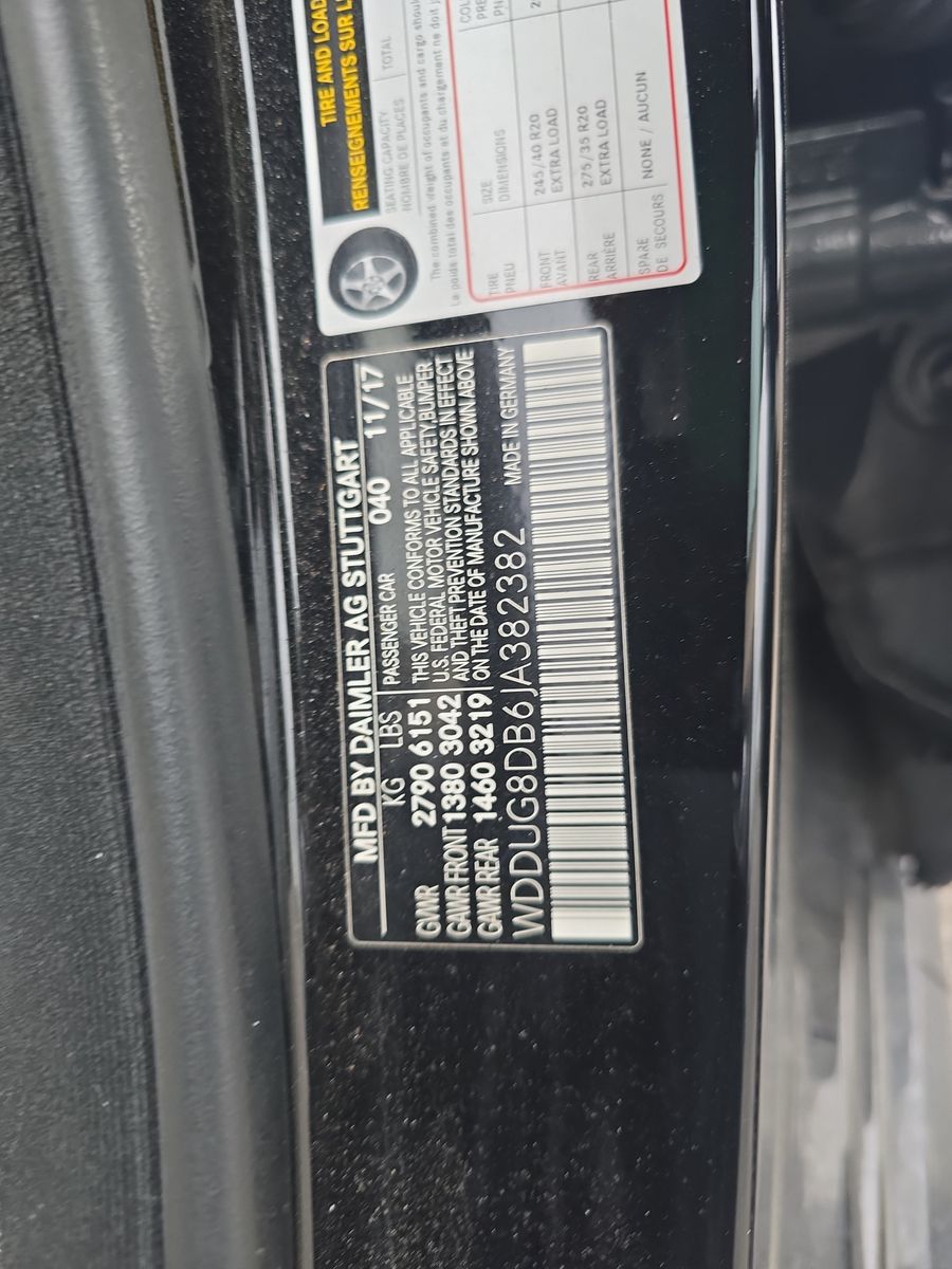 2018 Mercedes-Benz S-Class S 560 RWD