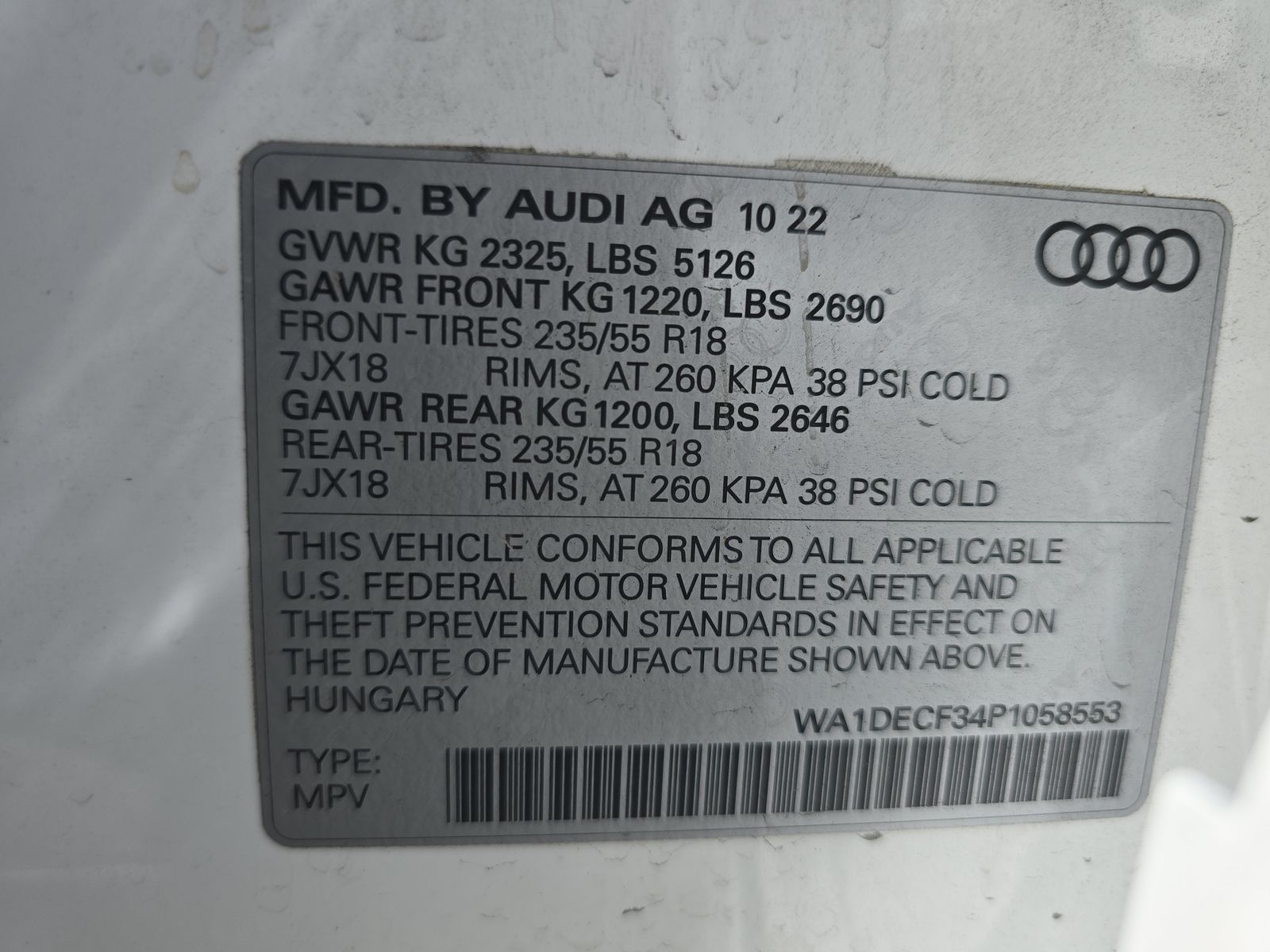2023 Audi Q3 S line Premium AWD
