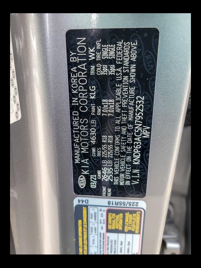 2022 Kia Sportage Nightfall FWD