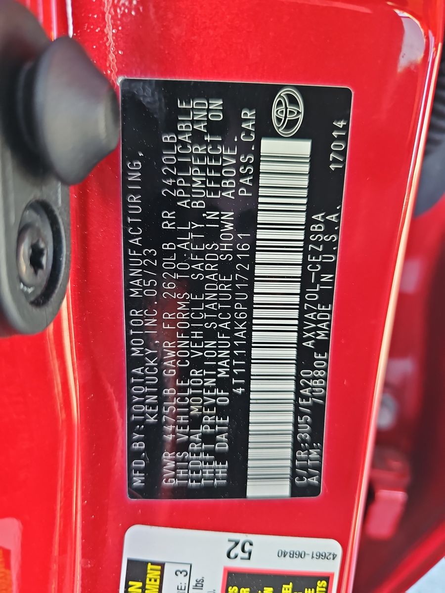 2023 Toyota Camry SE FWD