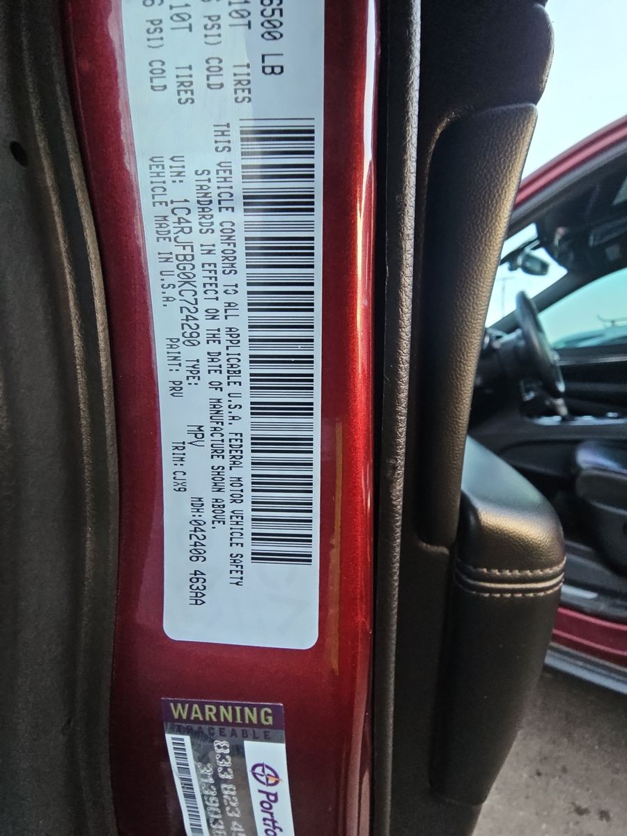 2019 Jeep Grand Cherokee Limited AWD