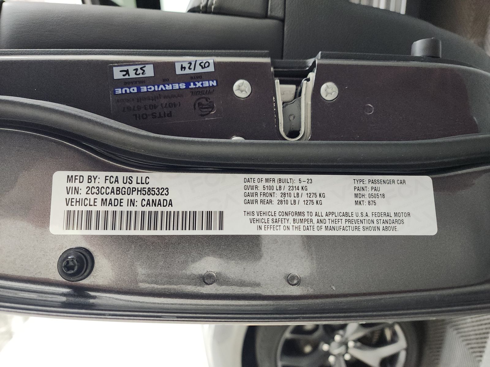2023 Chrysler 300 300S RWD