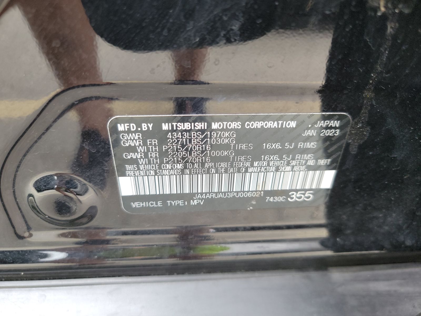 2023 Mitsubishi Outlander Sport 2.0 S AWD