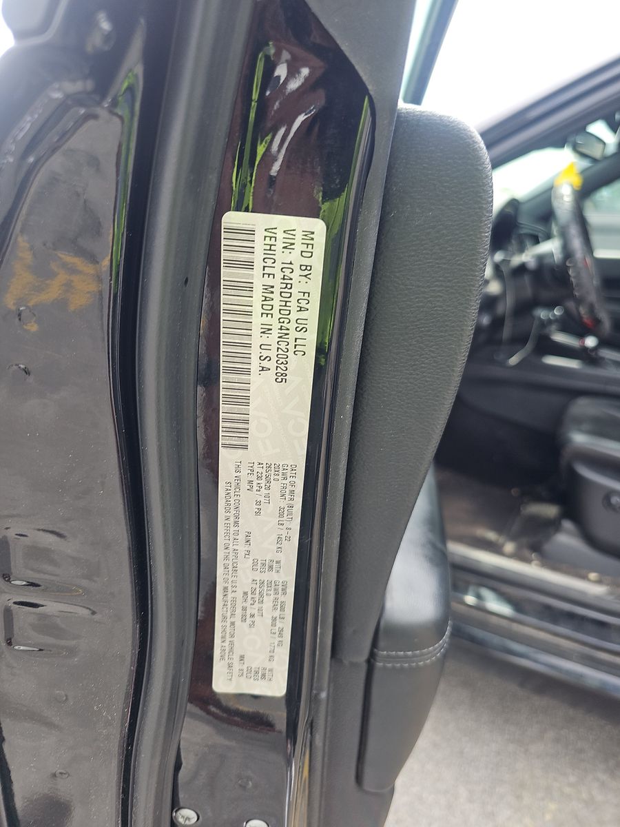 2022 Dodge Durango GT Plus RWD