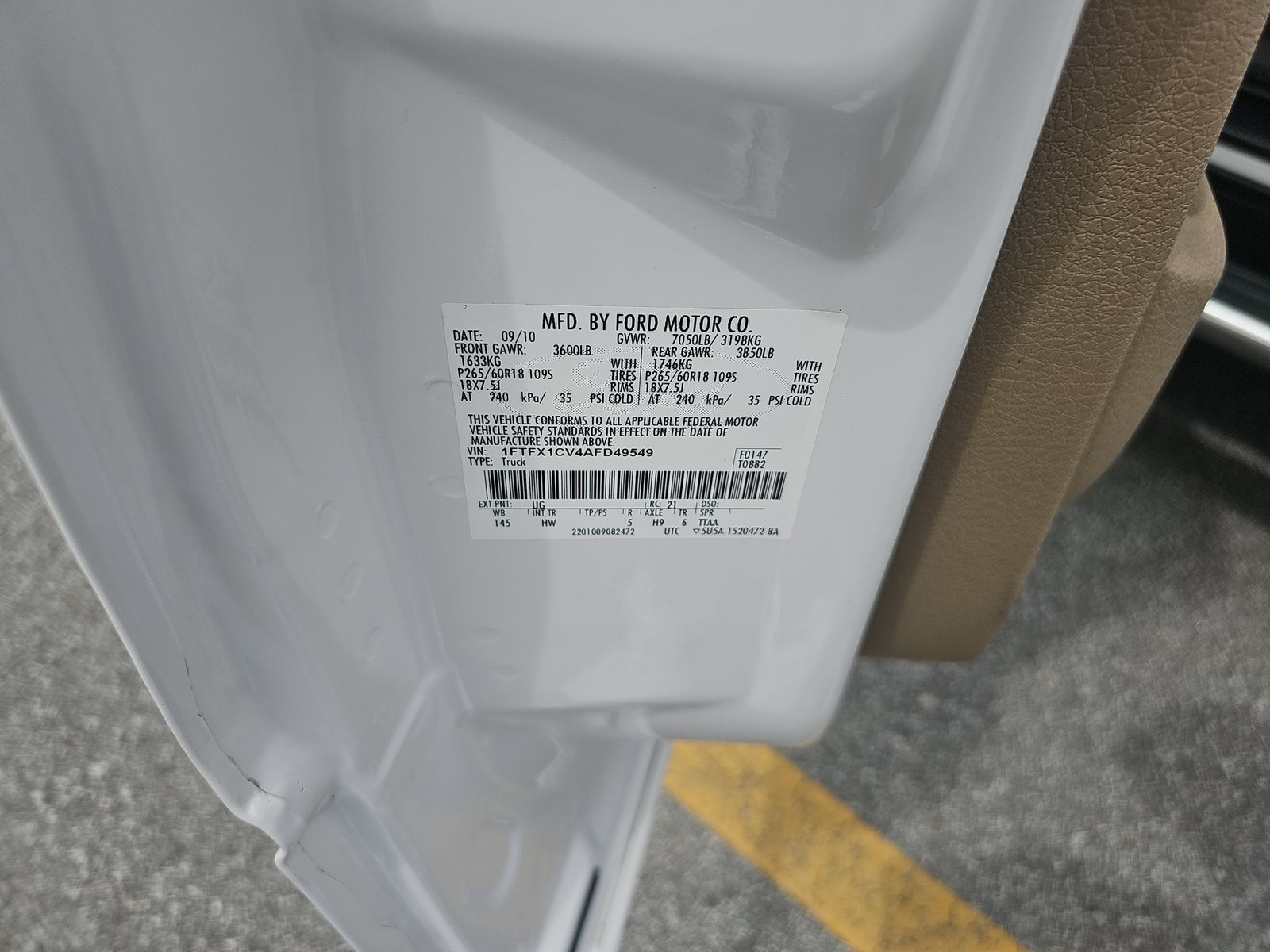 2010 Ford F-150 FX2 RWD