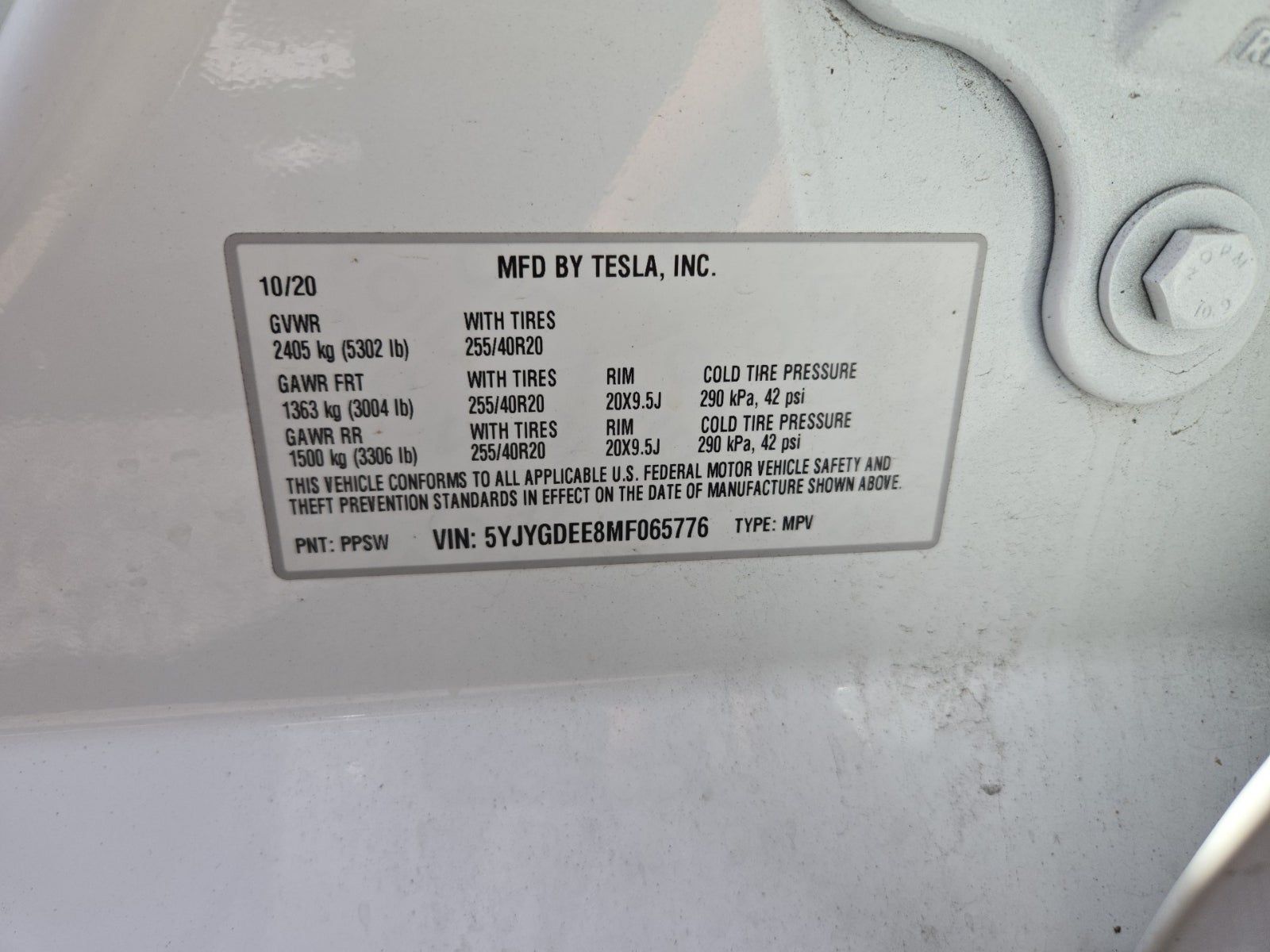 2021 Tesla Model Y Long Range AWD