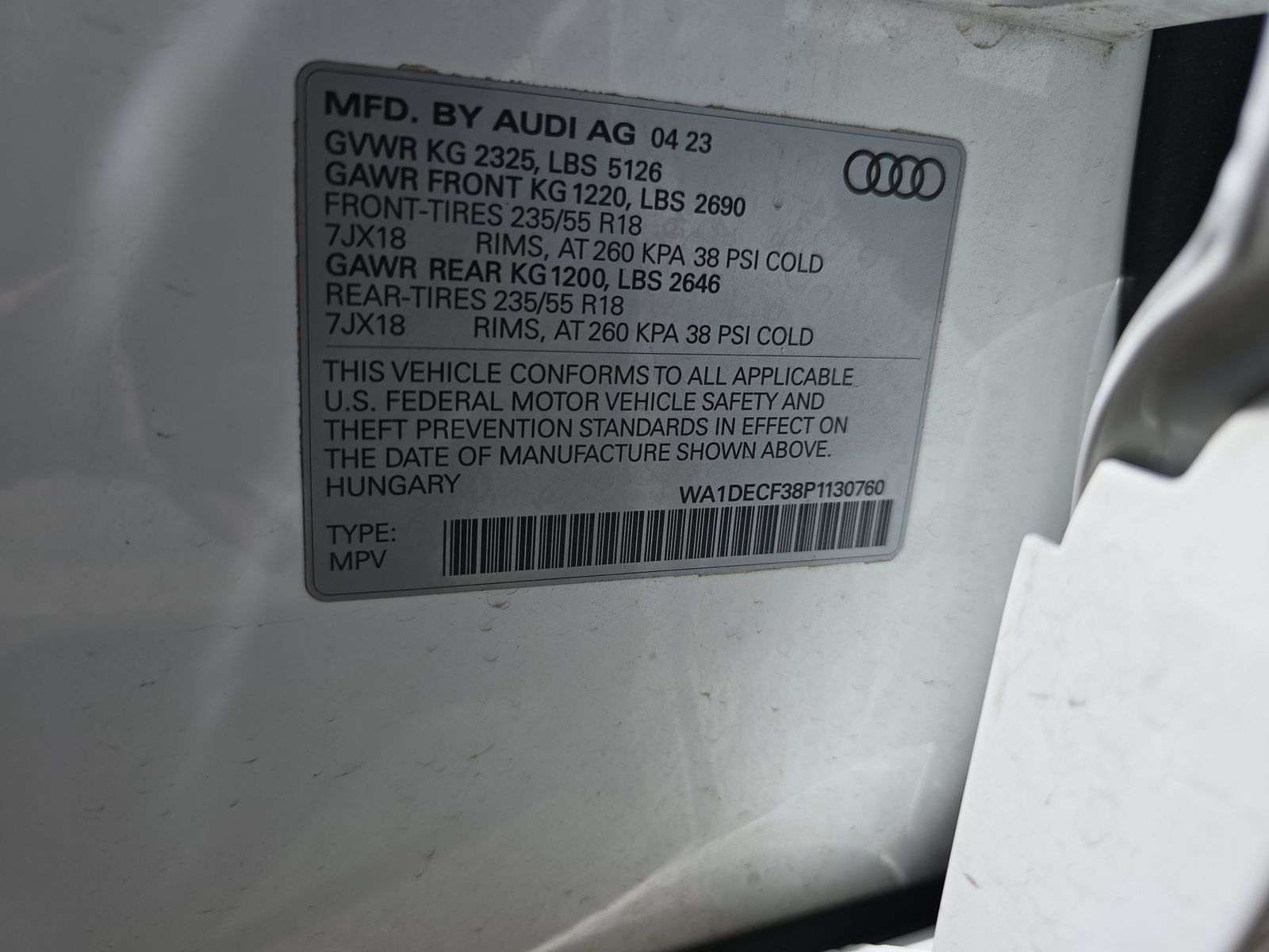 2023 Audi Q3 S line Premium AWD
