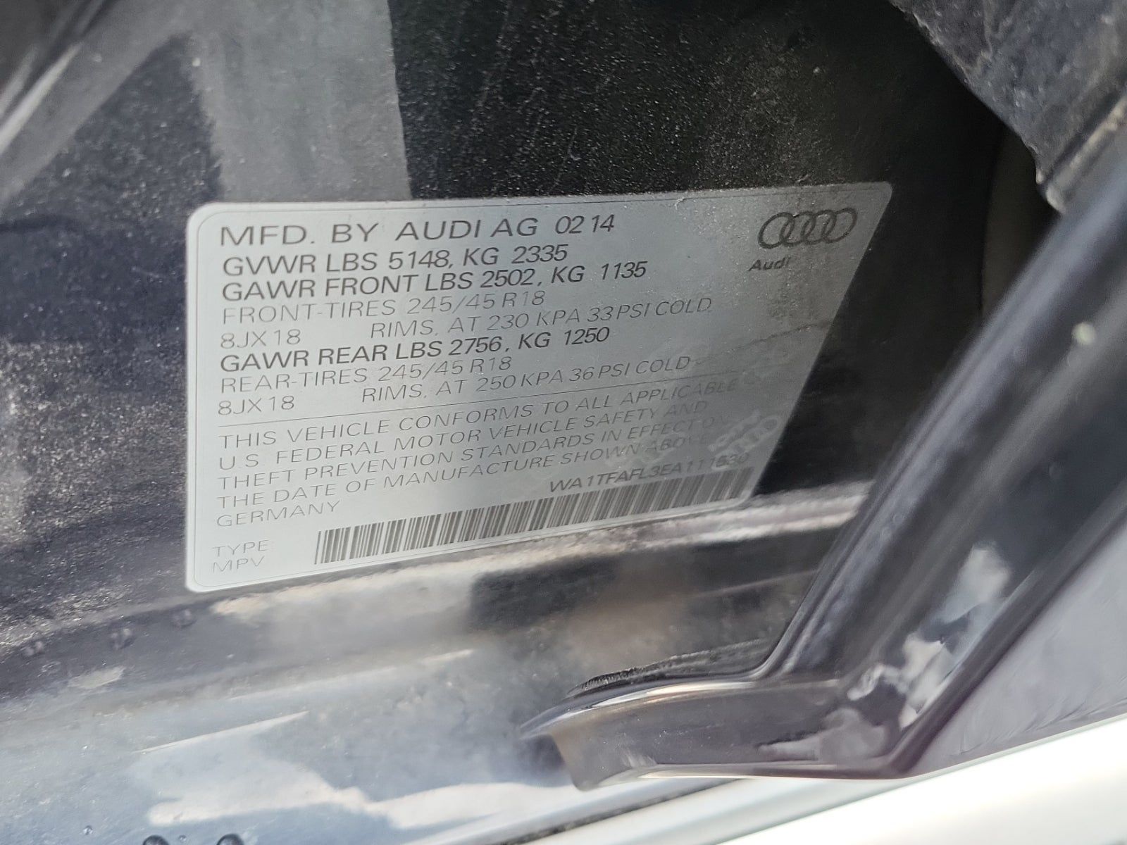 2014 Audi A4 allroad Premium AWD