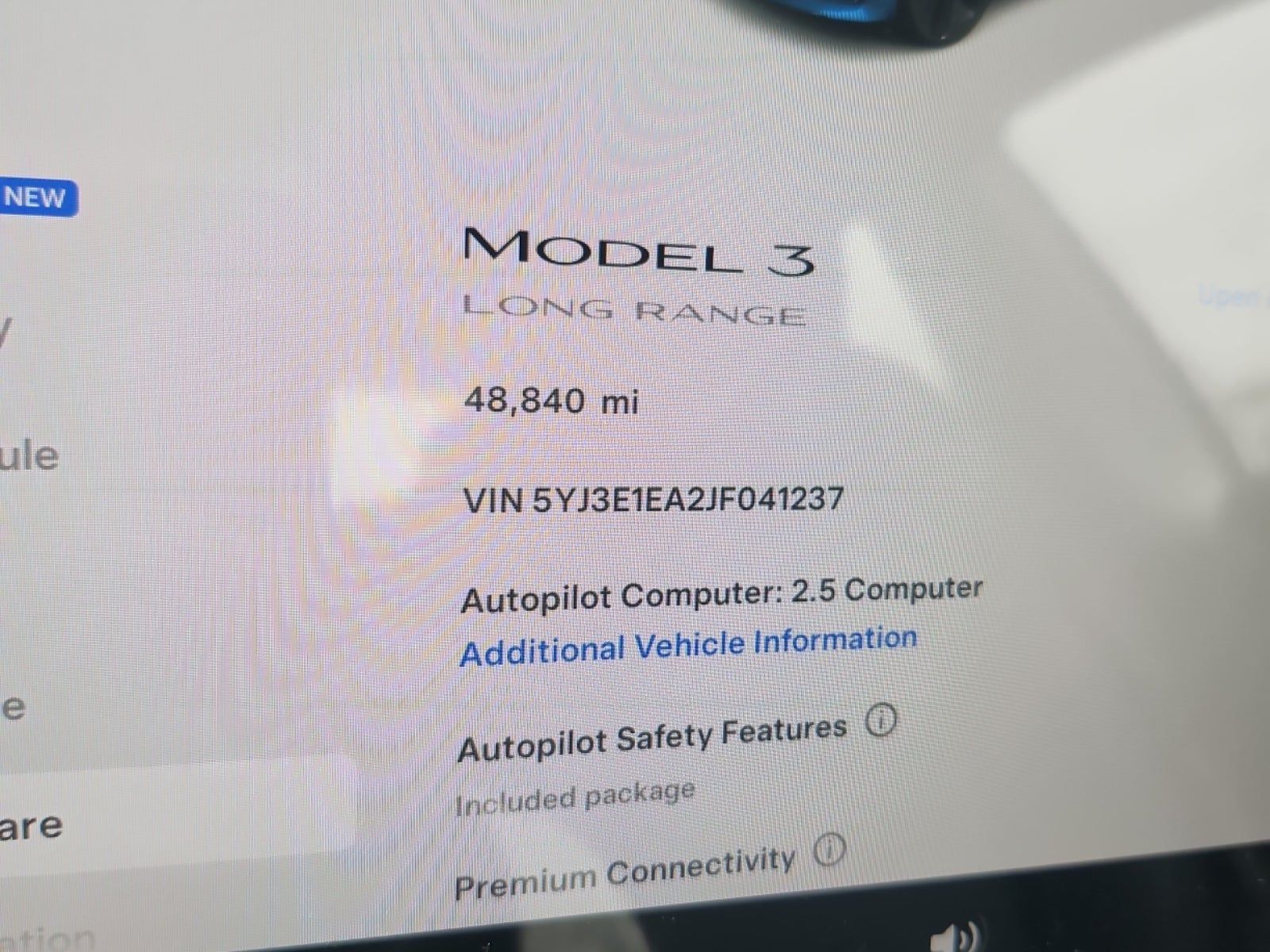 2018 Tesla Model 3 Long Range RWD