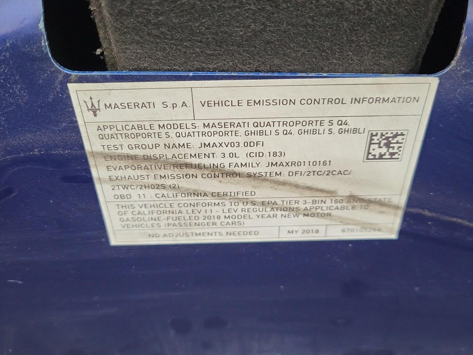 2018 Maserati Ghibli Base RWD