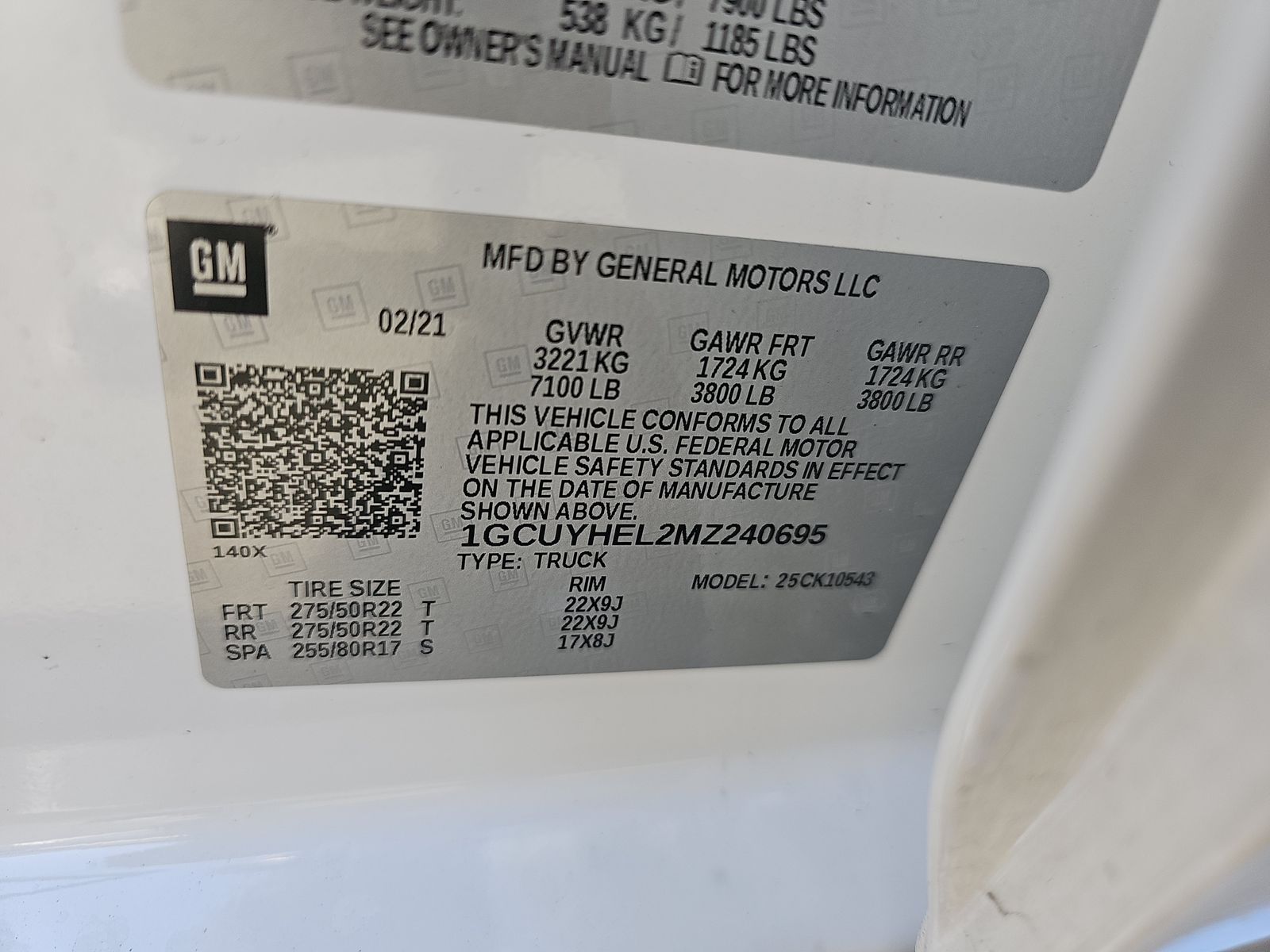 2021 Chevrolet Silverado 1500 High Country AWD