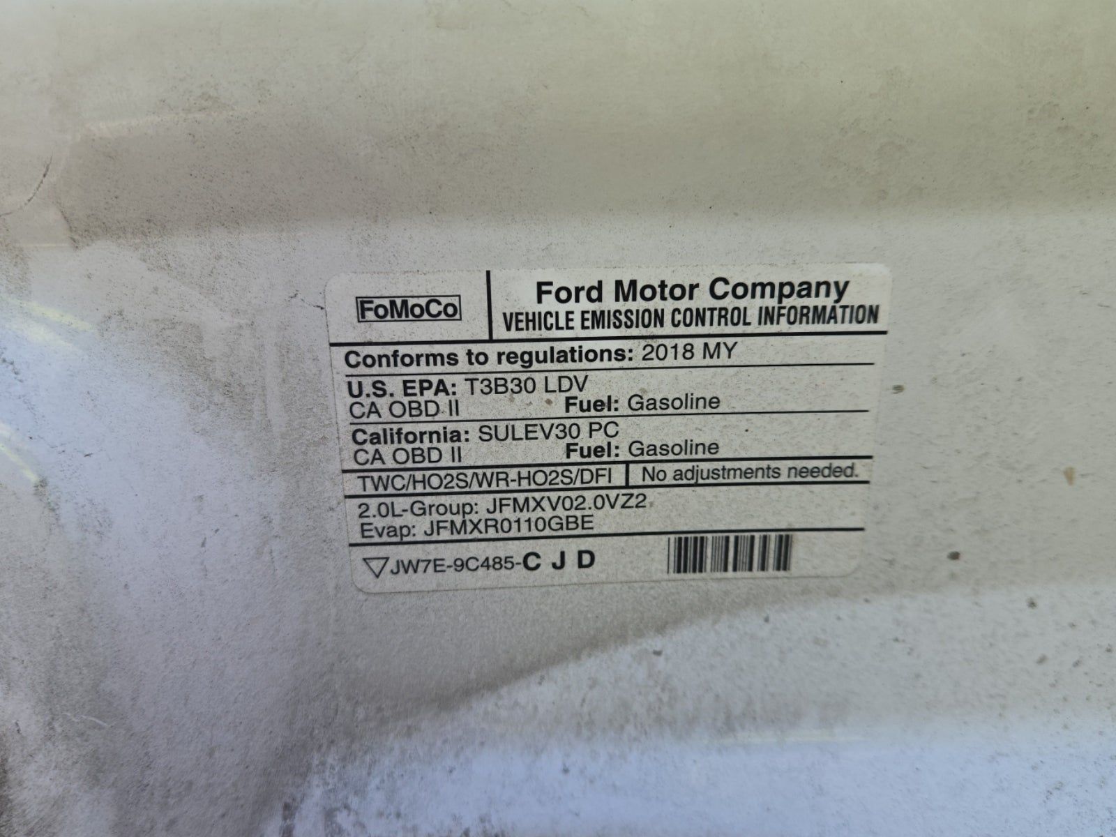 2018 Ford Focus S FWD