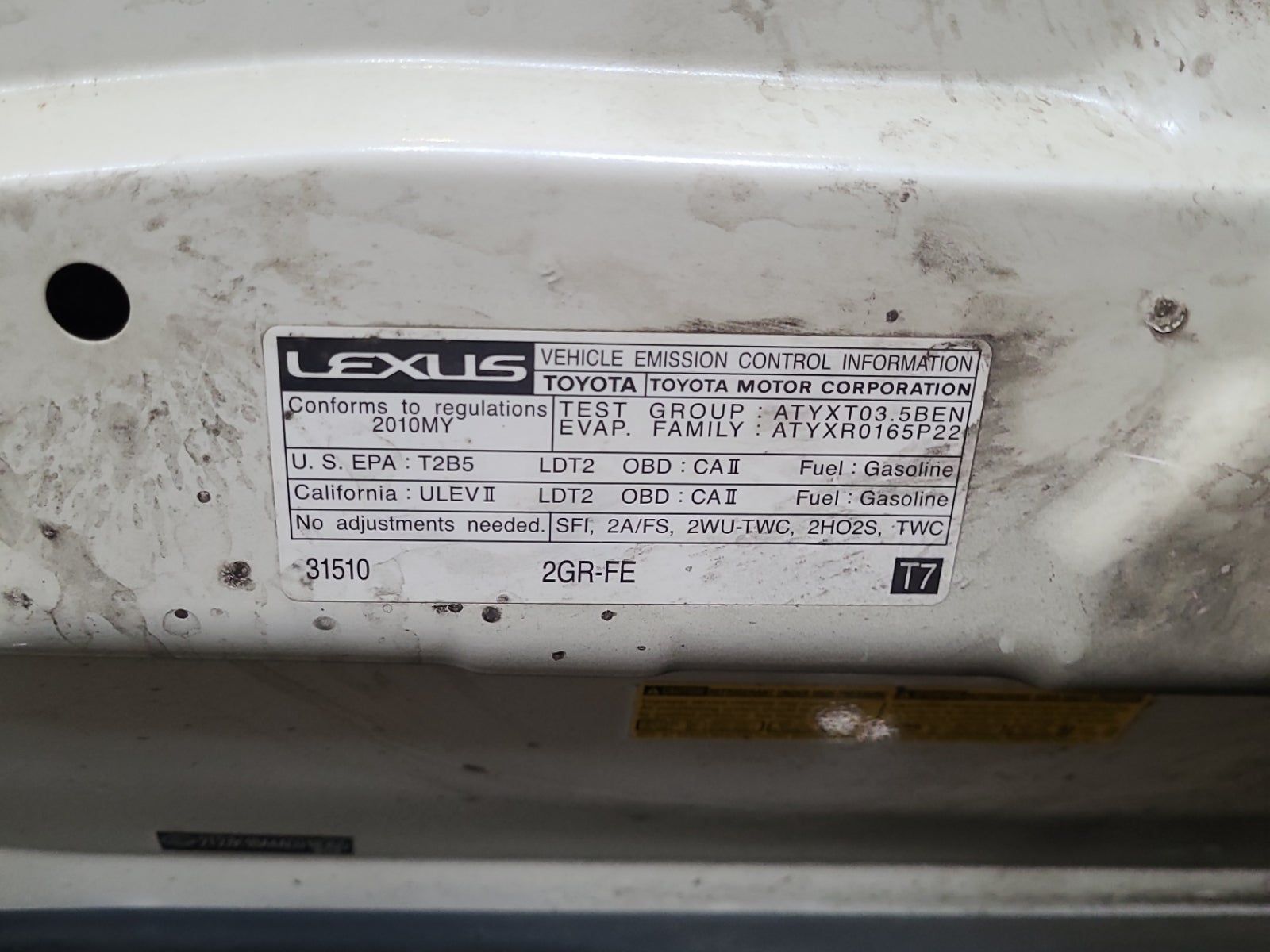 2010 Lexus RX RX 350 FWD