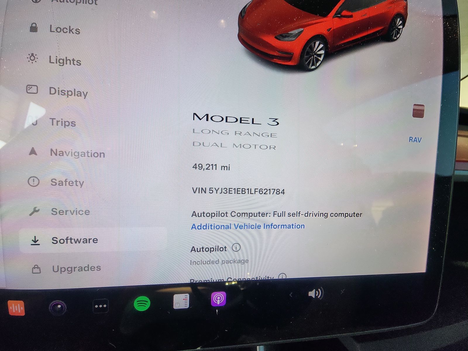 2020 Tesla Model 3 Long Range AWD