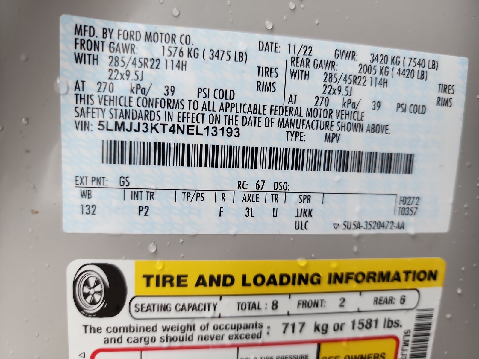 2022 Lincoln Navigator L Reserve FWD