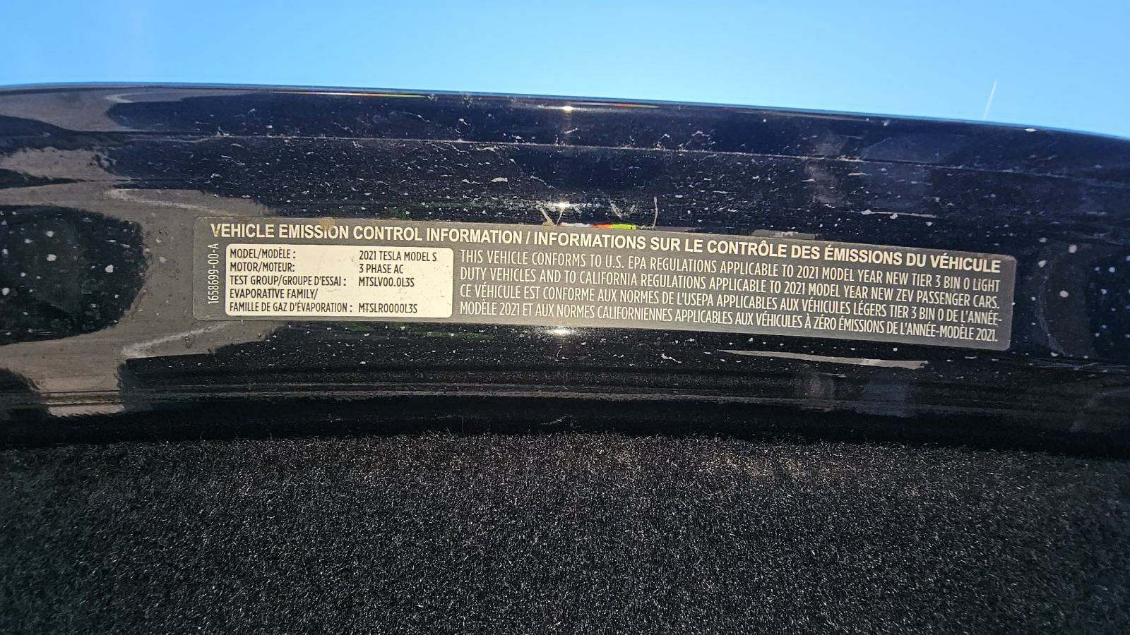 2021 Tesla Model S Plaid AWD