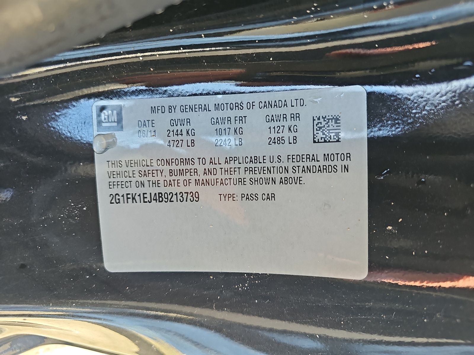 2011 Chevrolet Camaro SS RWD