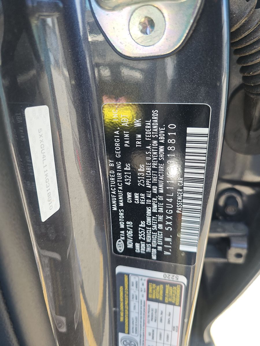 2019 Kia Optima EX FWD