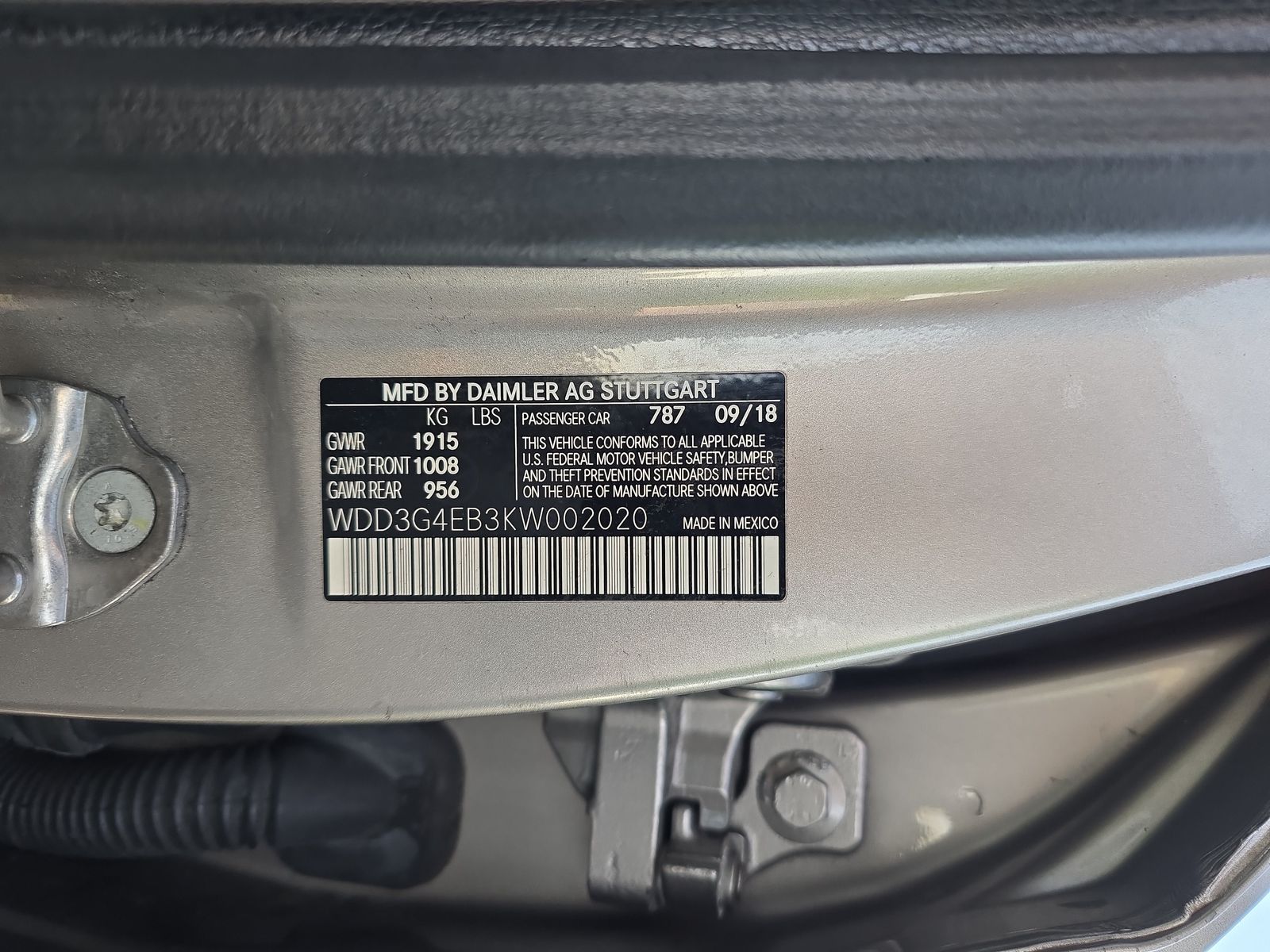 2019 Mercedes-Benz A-Class A 220 FWD