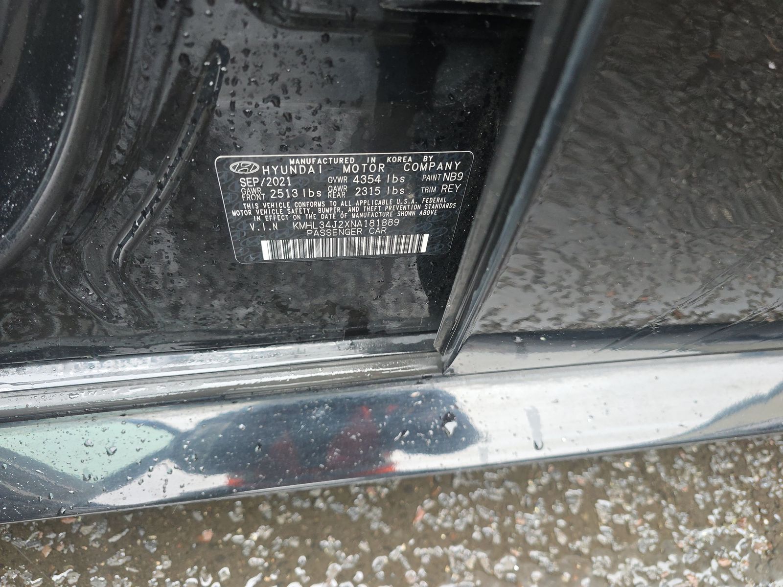 2022 Hyundai Sonata Limited FWD