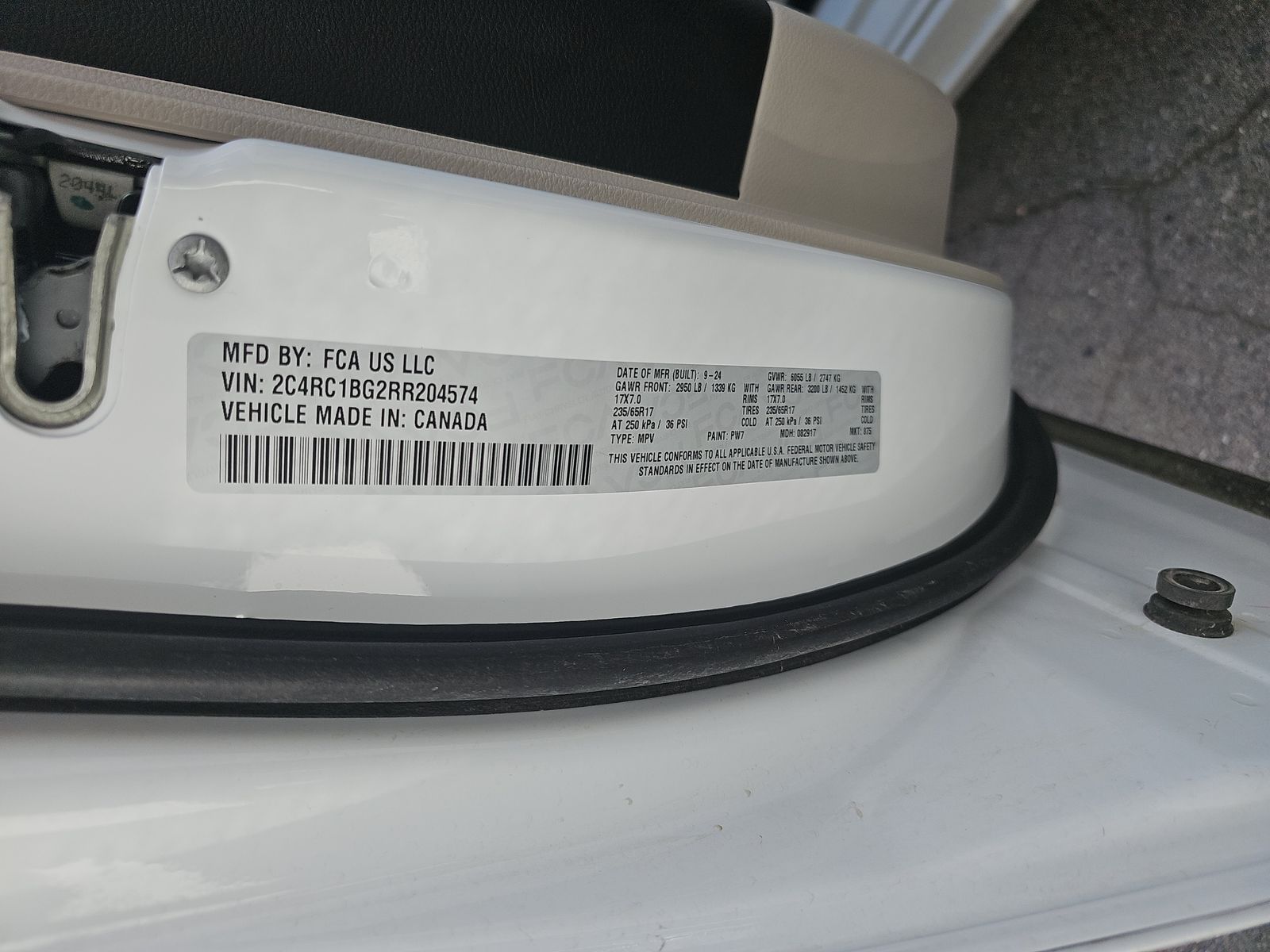 2024 Chrysler Pacifica Touring L FWD