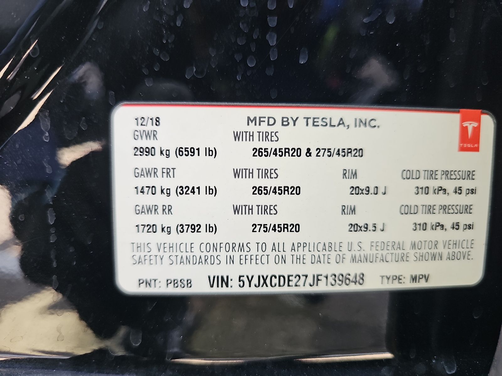 2018 Tesla Model X 75D AWD