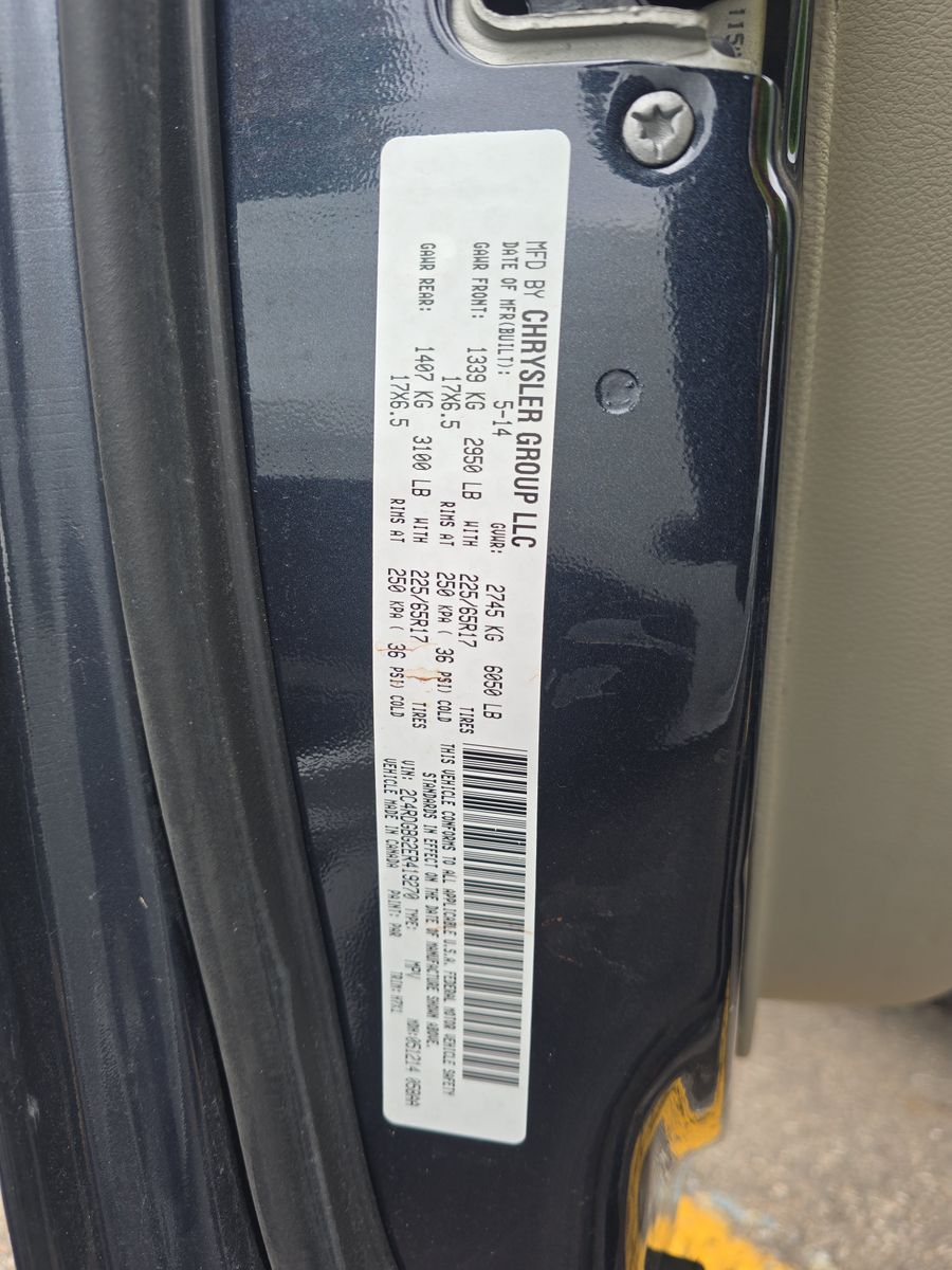 2014 Dodge Grand Caravan American Value Package FWD