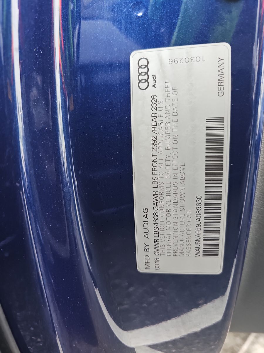 2018 Audi A5 Premium AWD