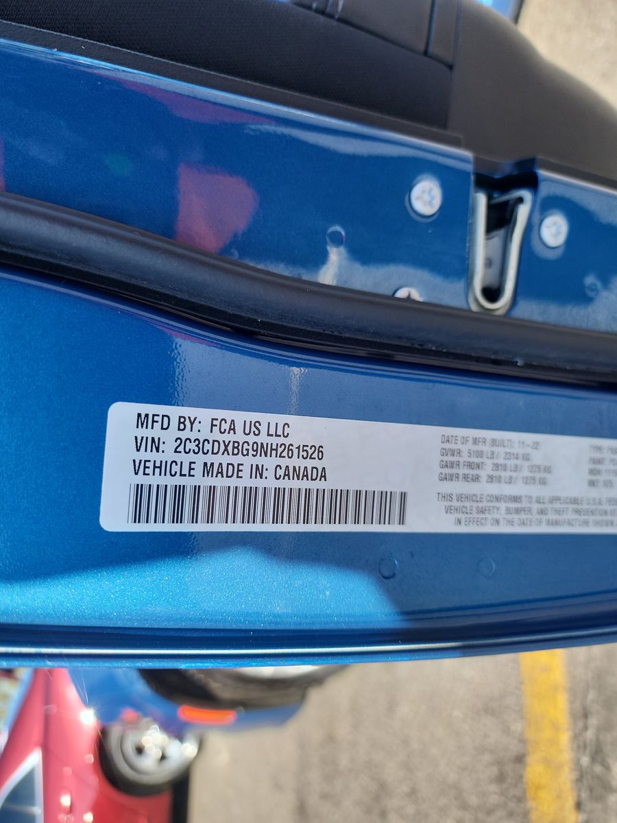 2022 Dodge Charger SXT RWD