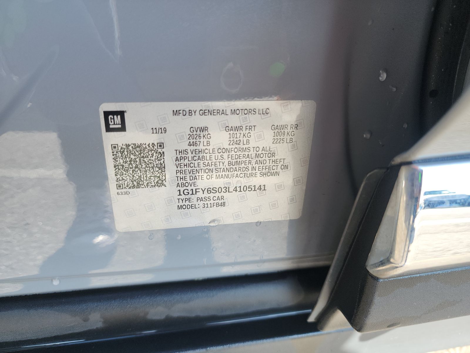 2020 Chevrolet Bolt EV LT FWD