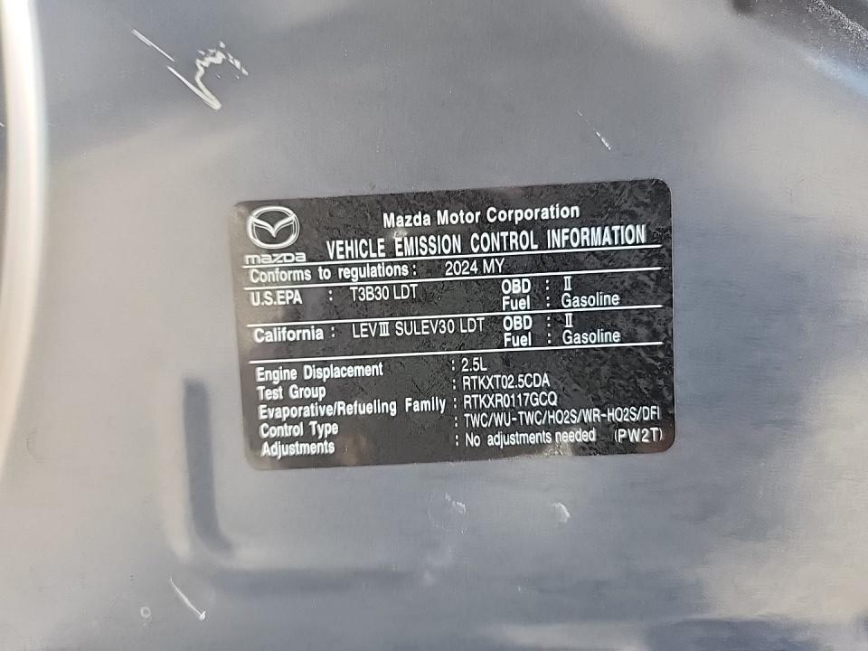 2024 MAZDA CX-5 2.5 S Carbon Edition AWD