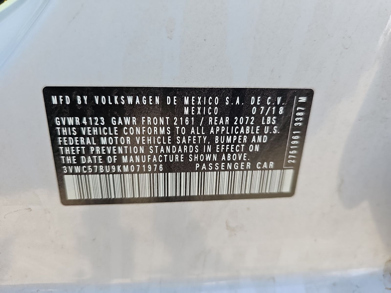 2019 Volkswagen Jetta 1.4T R-Line FWD