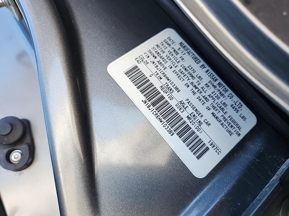 2017 Nissan Rogue Sport S AWD