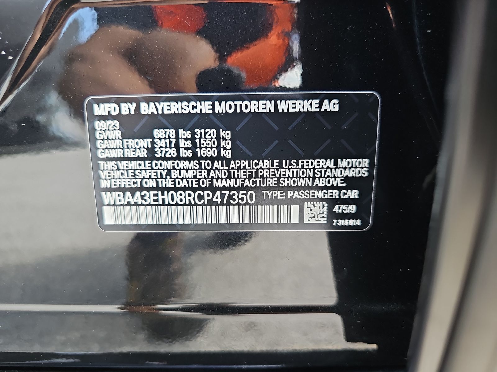 2024 BMW 7 Series 750e xDrive AWD