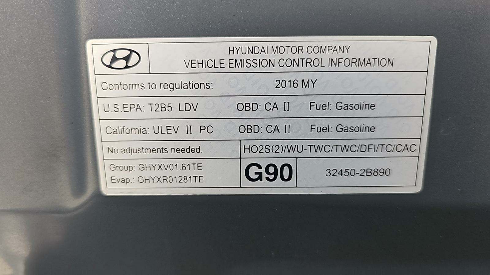 2016 Hyundai Tucson Limited FWD