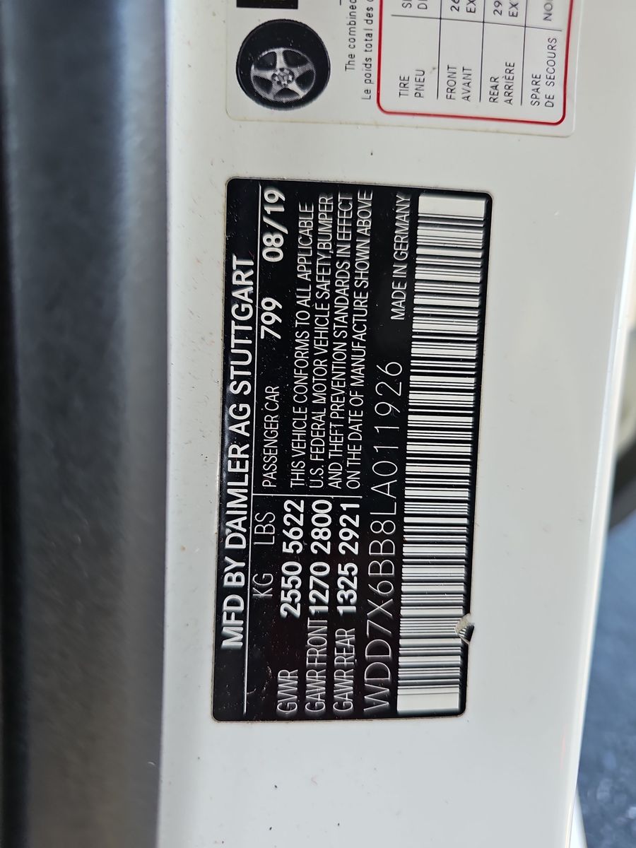 2020 Mercedes-Benz Mercedes-AMG GT AMG GT 53 AWD