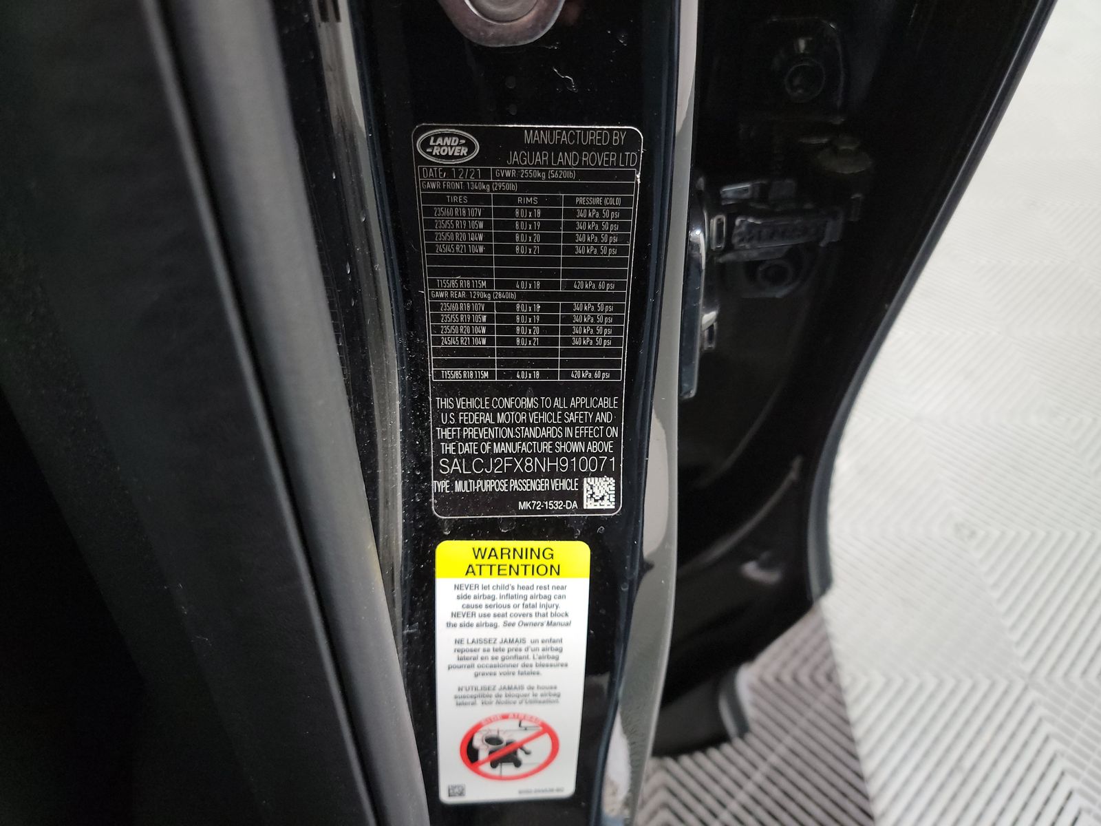 2022 Land Rover Discovery Sport S AWD