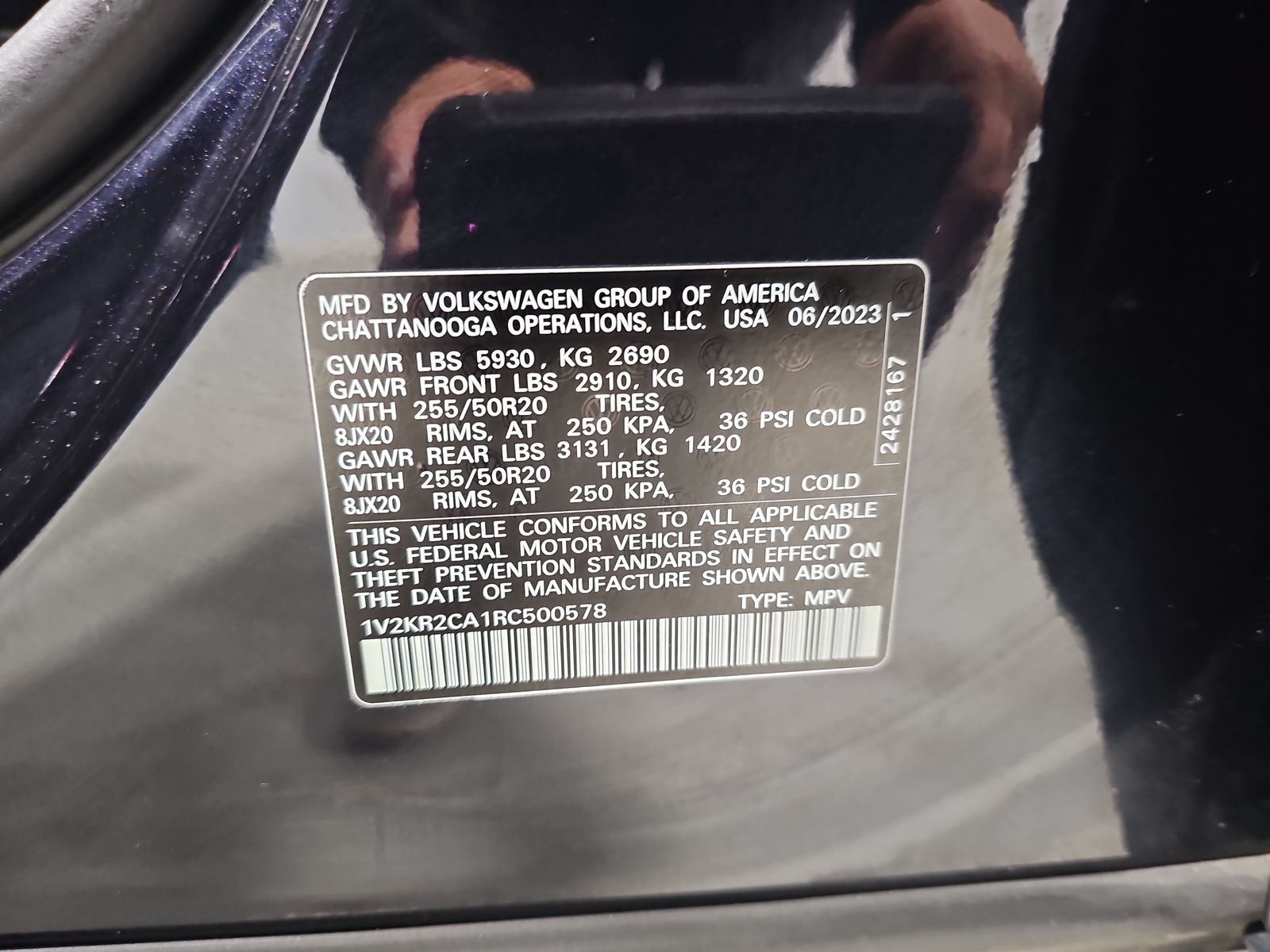 2024 Volkswagen Atlas 2.0T SE AWD