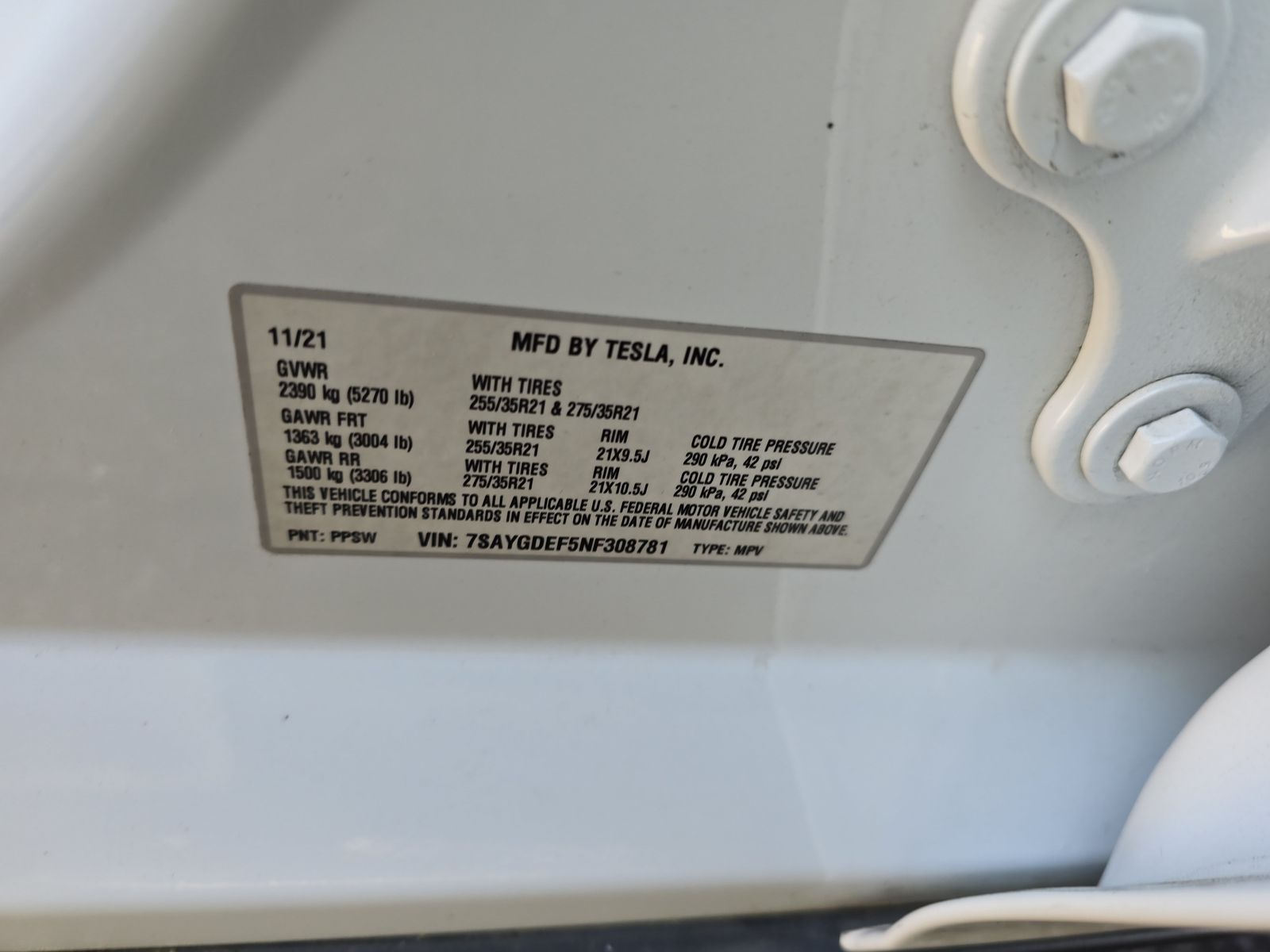 2022 Tesla Model Y Performance AWD