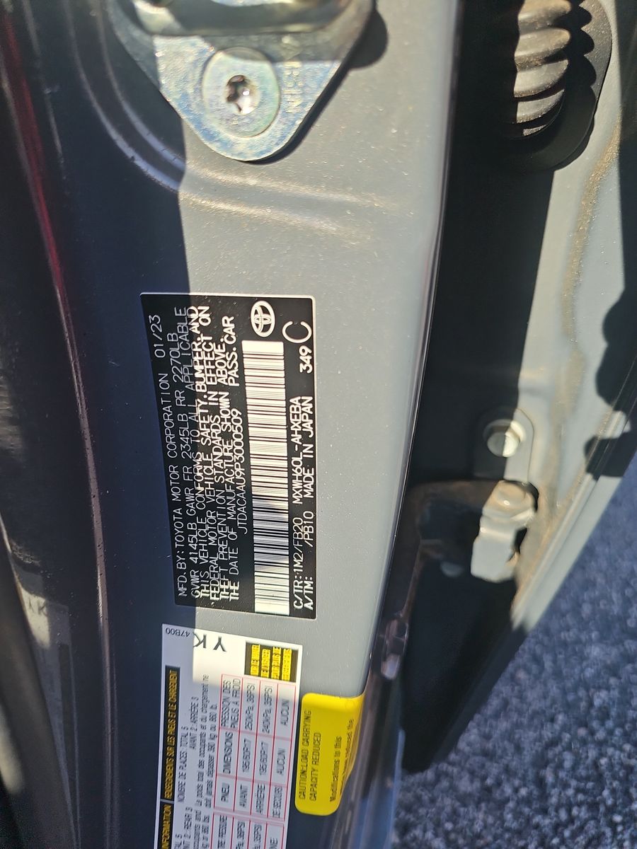 2023 Toyota Prius LE FWD