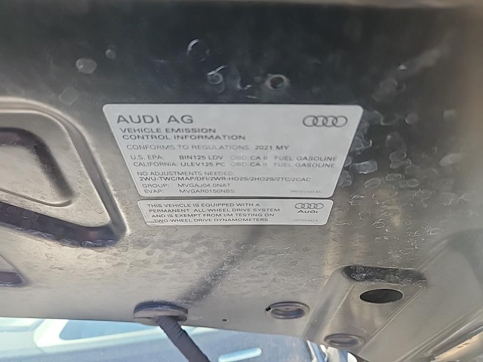 2021 Audi A8 Base AWD